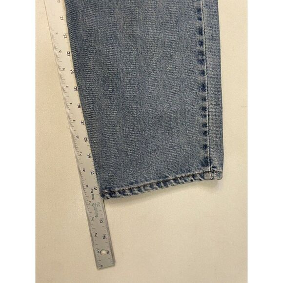VINTAGE Levi's 550 Relaxed Fit Denim Jeans Men 34 X 31 Blue Tag Size 36 x 32 USA - Picture 9 of 9